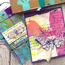 Dina Wakley Media - Rub-On Flutters